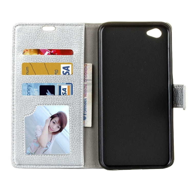 For Vivo X9 Litchi Texture Horizontal Flip Leather Case with Holder & Card Slots & Wallet & Photo Frame