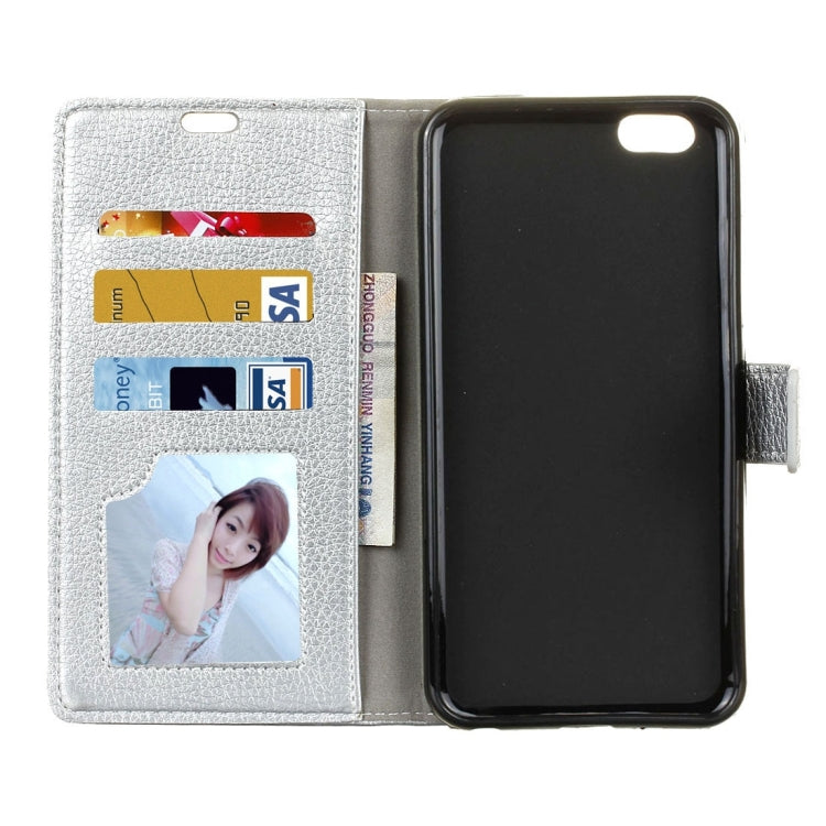 For Vivo X9 Plus Litchi Texture Horizontal Flip Leather Case with Holder & Card Slots & Wallet & Photo Frame