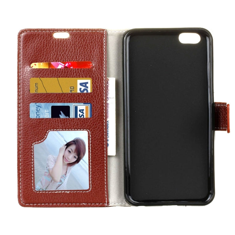 For Vivo X9 Plus Litchi Texture Horizontal Flip Leather Case with Holder & Card Slots & Wallet & Photo Frame
