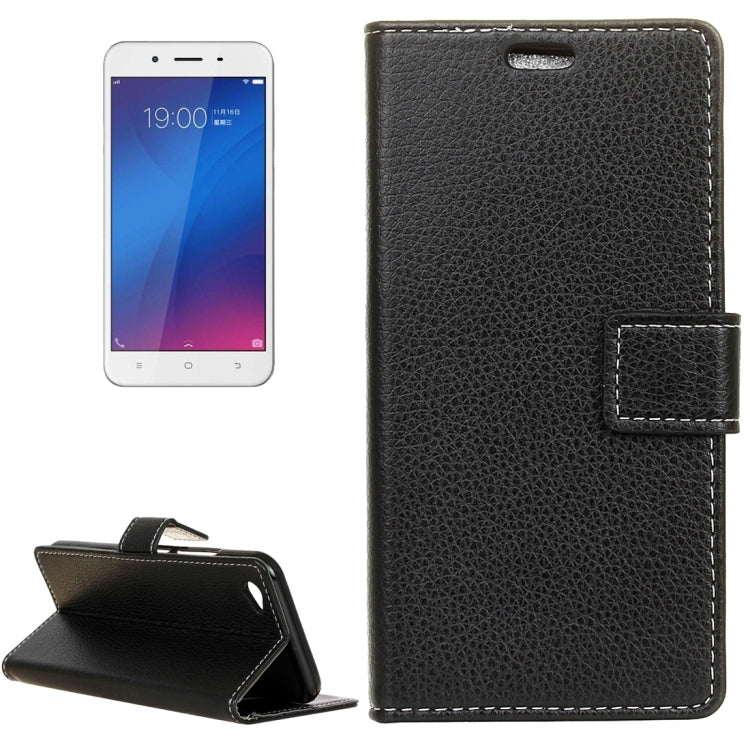 For Vivo Y66 Litchi Texture Horizontal Flip Leather Case with Holder & Card Slots & Wallet & Photo Frame