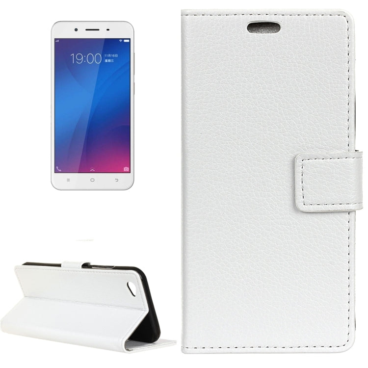 For Vivo Y66 Litchi Texture Horizontal Flip Leather Case with Holder & Card Slots & Wallet & Photo Frame