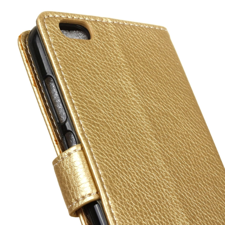 For Vivo V5 / Y67 Litchi Texture Horizontal Flip Leather Case with Holder & Card Slots & Wallet & Photo Frame