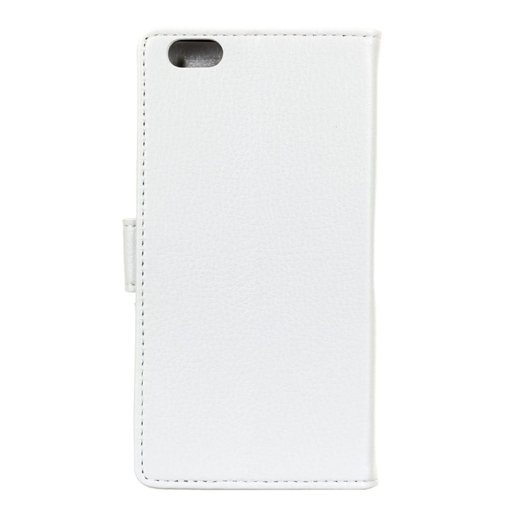 For Vivo V5 / Y67 Litchi Texture Horizontal Flip Leather Case with Holder & Card Slots & Wallet & Photo Frame