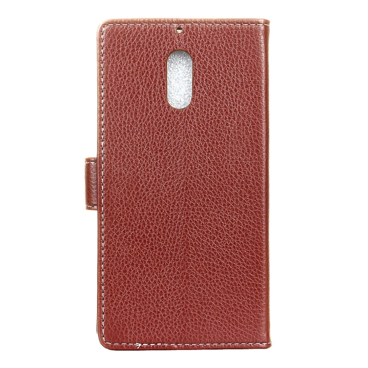 For Nokia 5 Litchi Texture Horizontal Flip Leather Case with Holder & Card Slots & Wallet & Photo Frame