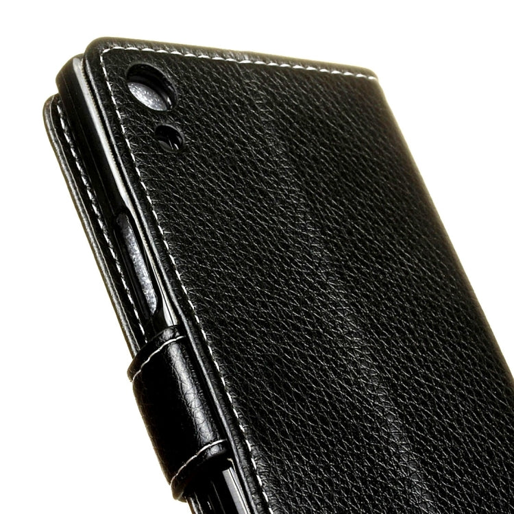 For Sony Xperia XA1 Ultra Litchi Texture Horizontal Flip Leather Case with Holder & Card Slots & Wallet & Photo Frame