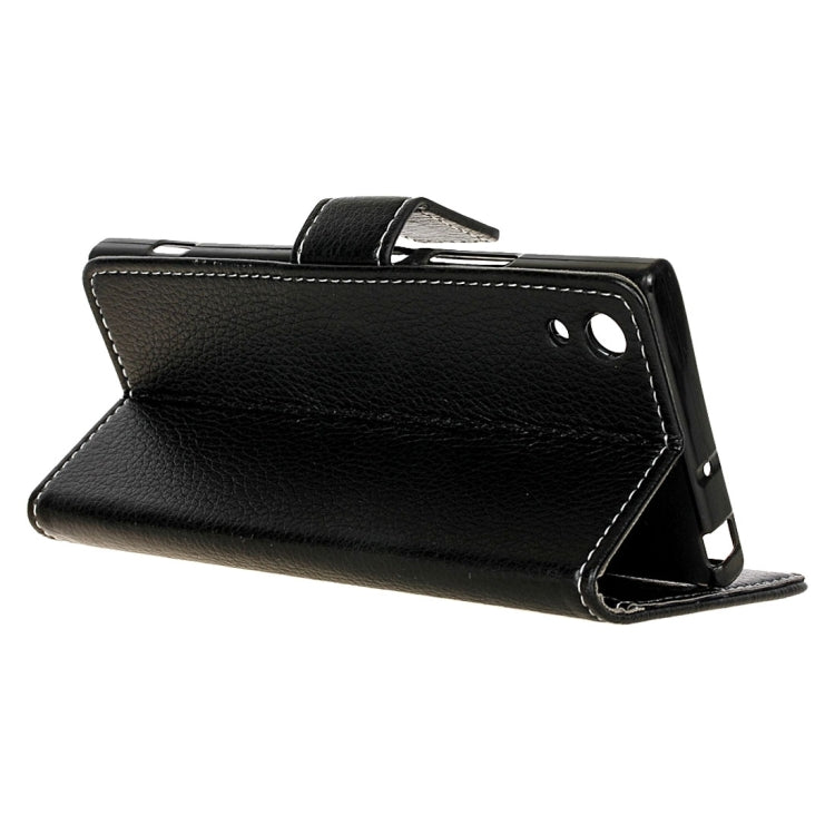 For Sony Xperia XA1 Ultra Litchi Texture Horizontal Flip Leather Case with Holder & Card Slots & Wallet & Photo Frame