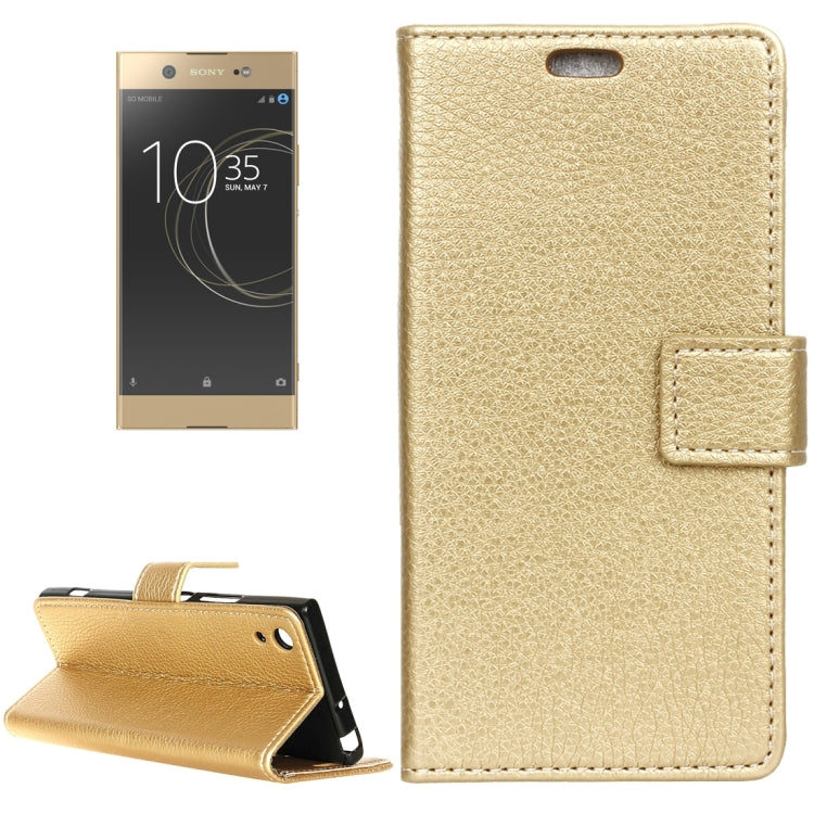 For Sony Xperia XA1 Ultra Litchi Texture Horizontal Flip Leather Case with Holder & Card Slots & Wallet & Photo Frame