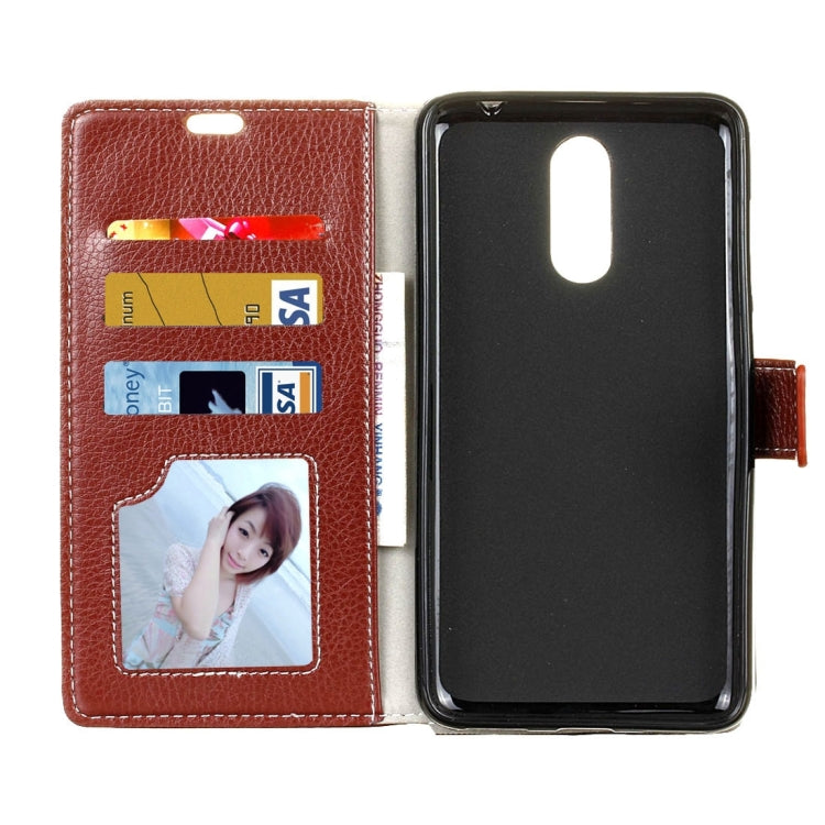 For Xiaomi Redmi Note 4X Litchi Texture Horizontal Flip Leather Case with Holder & Card Slots & Wallet & Photo Frame