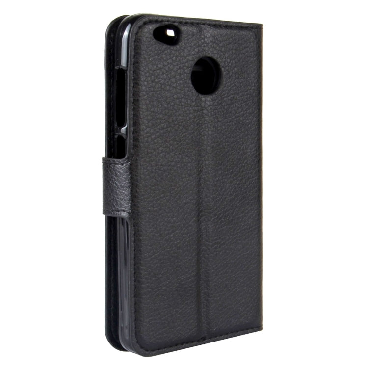 For Xiaomi Redmi 4X Litchi Texture Horizontal Flip Leather Case with Magnetic Buckle & Holder & Card Slots & Wallet
