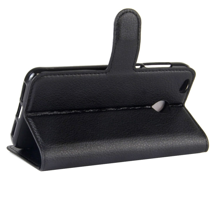 For Xiaomi Redmi 4X Litchi Texture Horizontal Flip Leather Case with Magnetic Buckle & Holder & Card Slots & Wallet