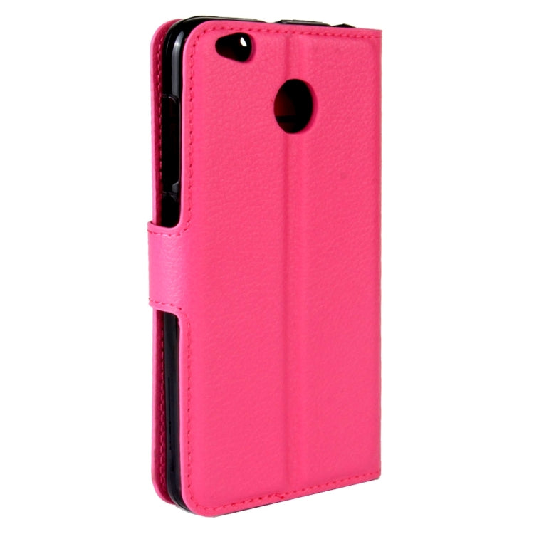 For Xiaomi Redmi 4X Litchi Texture Horizontal Flip Leather Case with Magnetic Buckle & Holder & Card Slots & Wallet