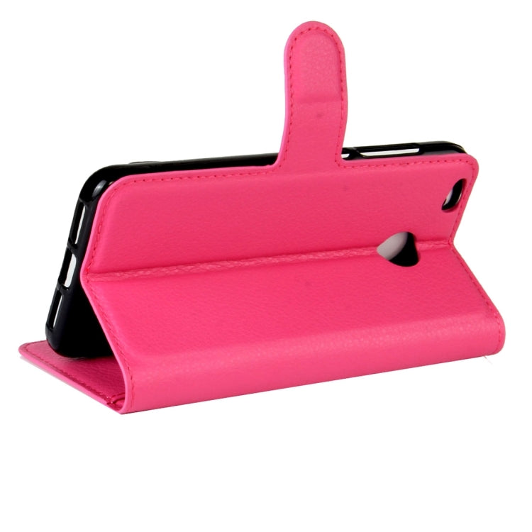 For Xiaomi Redmi 4X Litchi Texture Horizontal Flip Leather Case with Magnetic Buckle & Holder & Card Slots & Wallet