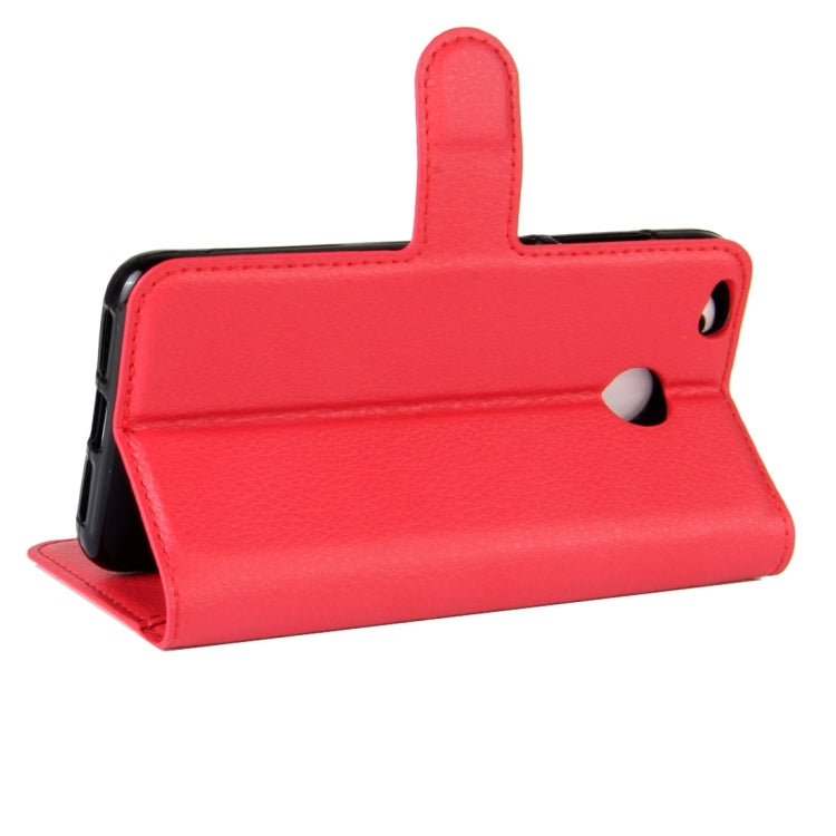 For Xiaomi Redmi 4X Litchi Texture Horizontal Flip Leather Case with Magnetic Buckle & Holder & Card Slots & Wallet