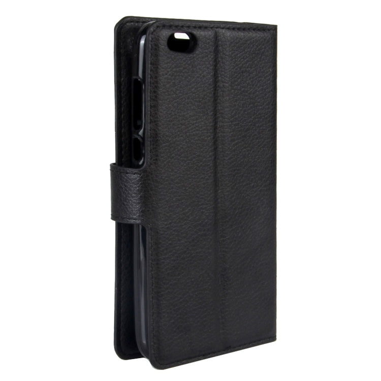 For Xiaomi Mi 5c Litchi Texture Horizontal Flip Leather Case with Magnetic Buckle & Holder & Card Slots & Wallet