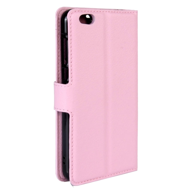 For Xiaomi Mi 5c Litchi Texture Horizontal Flip Leather Case with Magnetic Buckle & Holder & Card Slots & Wallet