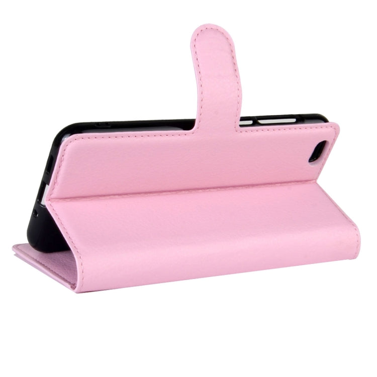 For Xiaomi Mi 5c Litchi Texture Horizontal Flip Leather Case with Magnetic Buckle & Holder & Card Slots & Wallet