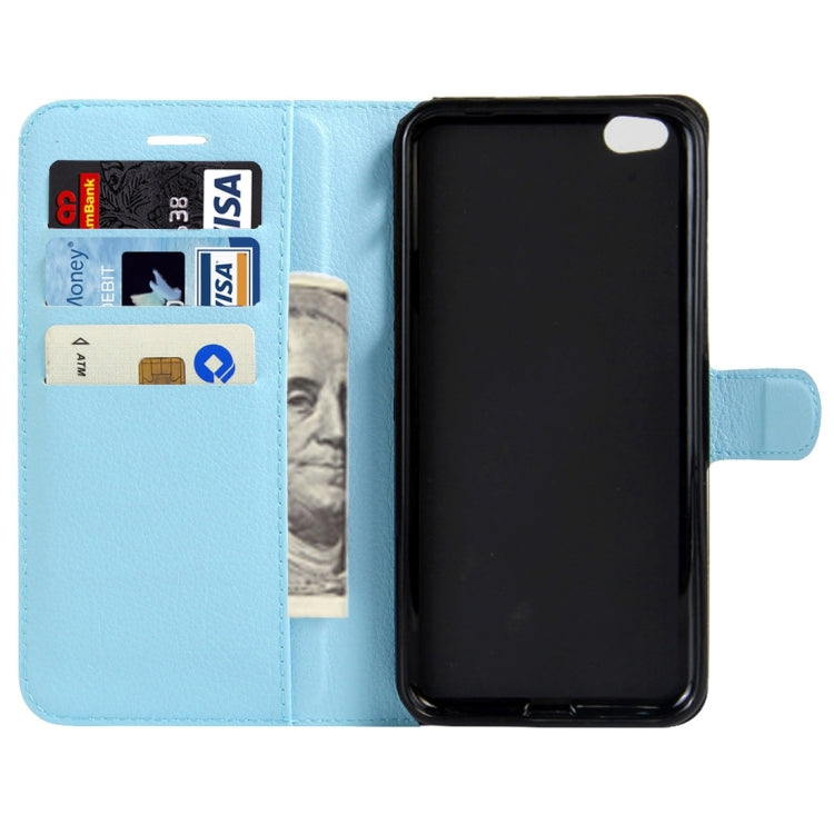 For Xiaomi Mi 5c Litchi Texture Horizontal Flip Leather Case with Magnetic Buckle & Holder & Card Slots & Wallet