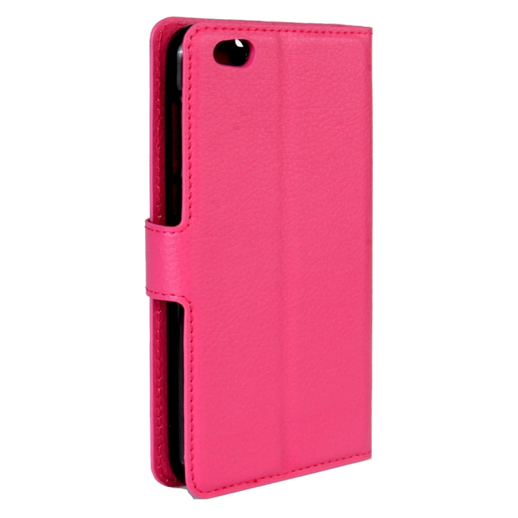 For Xiaomi Mi 5c Litchi Texture Horizontal Flip Leather Case with Magnetic Buckle & Holder & Card Slots & Wallet