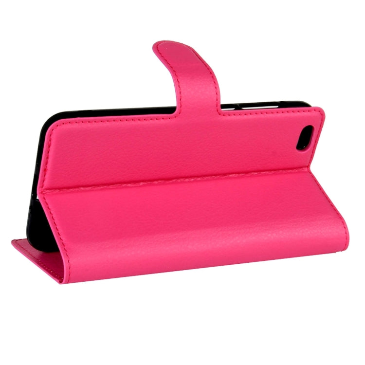 For Xiaomi Mi 5c Litchi Texture Horizontal Flip Leather Case with Magnetic Buckle & Holder & Card Slots & Wallet