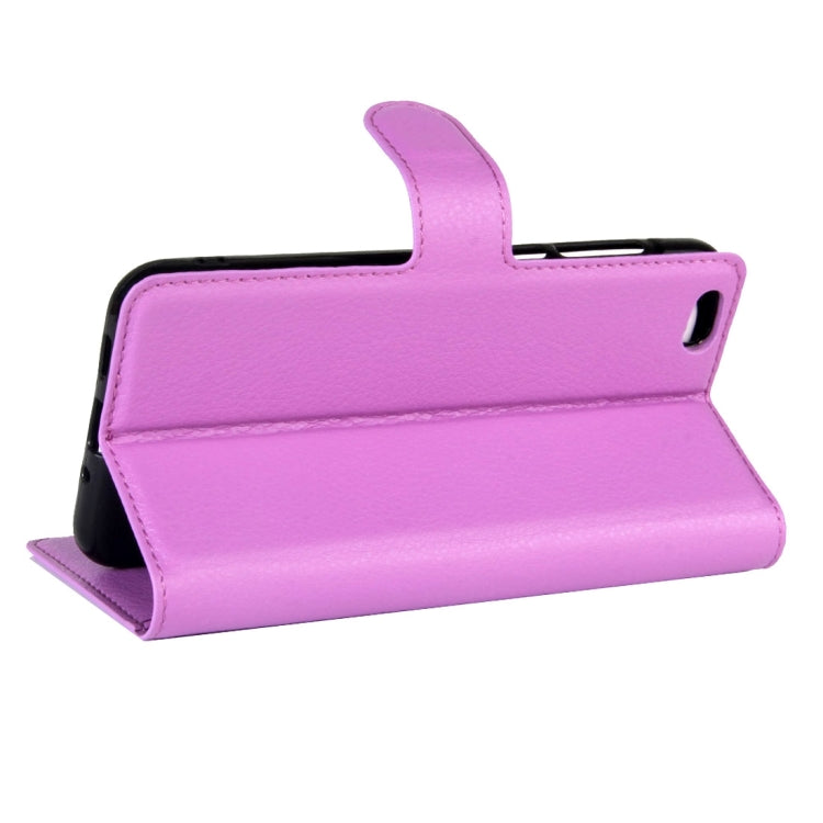 For Xiaomi Mi 5c Litchi Texture Horizontal Flip Leather Case with Magnetic Buckle & Holder & Card Slots & Wallet