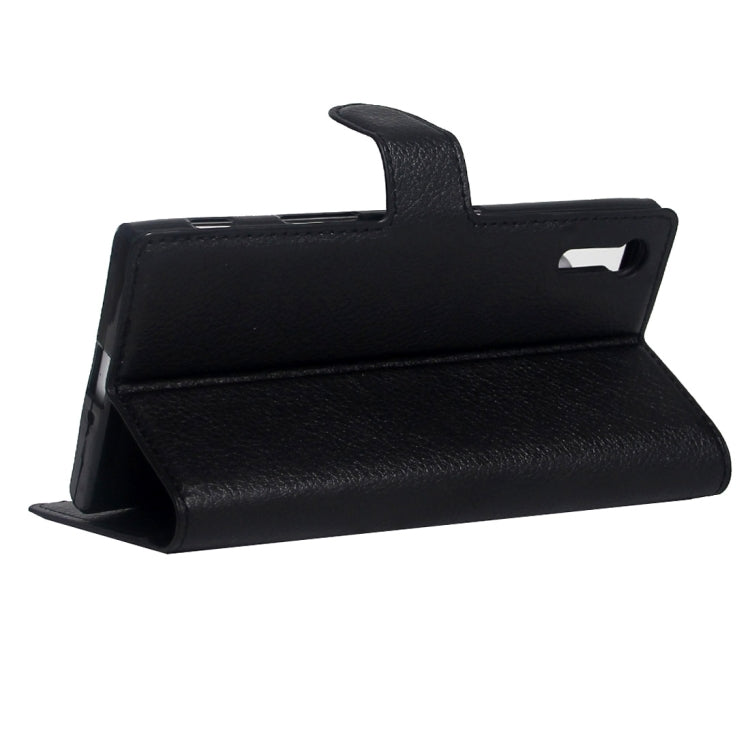 For Sony Xperia XZs & XZ Litchi Texture Horizontal Flip Leather Case with Magnetic Buckle & Holder & Card Slots & Wallet