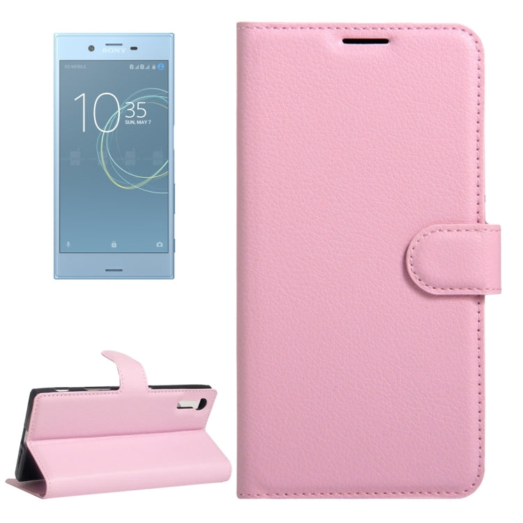 For Sony Xperia XZs & XZ Litchi Texture Horizontal Flip Leather Case with Magnetic Buckle & Holder & Card Slots & Wallet