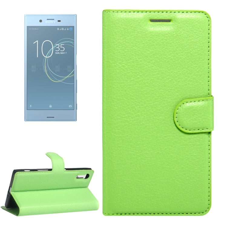 For Sony Xperia XZs & XZ Litchi Texture Horizontal Flip Leather Case with Magnetic Buckle & Holder & Card Slots & Wallet