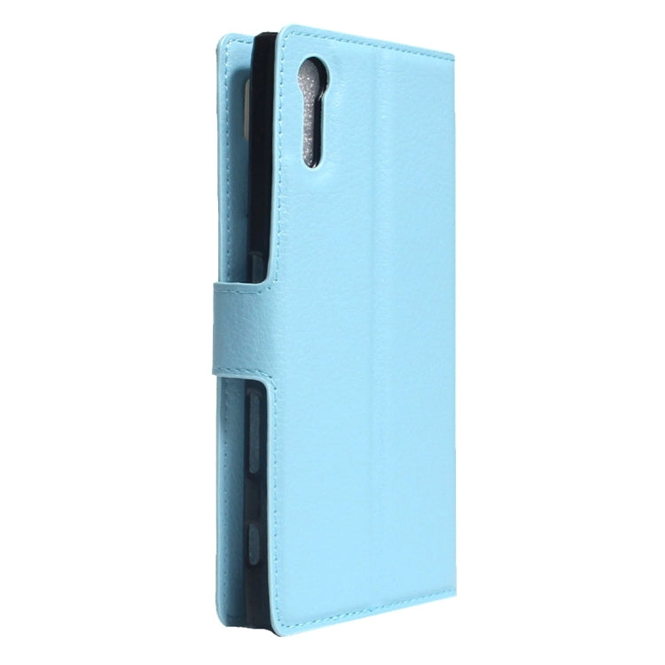 For Sony Xperia XZs & XZ Litchi Texture Horizontal Flip Leather Case with Magnetic Buckle & Holder & Card Slots & Wallet