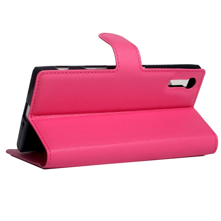 For Sony Xperia XZs & XZ Litchi Texture Horizontal Flip Leather Case with Magnetic Buckle & Holder & Card Slots & Wallet