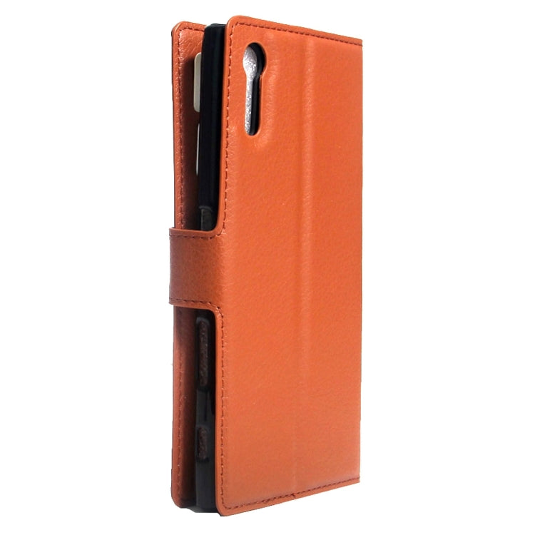 For Sony Xperia XZs & XZ Litchi Texture Horizontal Flip Leather Case with Magnetic Buckle & Holder & Card Slots & Wallet