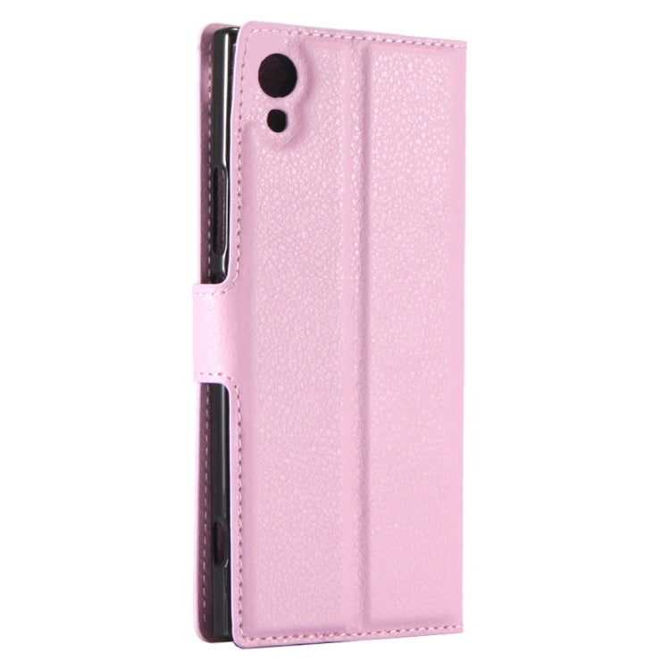 For Sony Xperia XA1 Litchi Texture Horizontal Flip Leather Case with Magnetic Buckle & Holder & Card Slots & Wallet