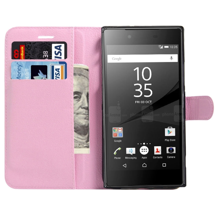 For Sony Xperia XA1 Litchi Texture Horizontal Flip Leather Case with Magnetic Buckle & Holder & Card Slots & Wallet