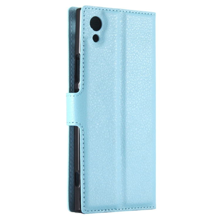 For Sony Xperia XA1 Litchi Texture Horizontal Flip Leather Case with Magnetic Buckle & Holder & Card Slots & Wallet