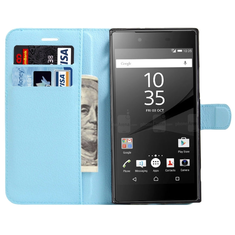 For Sony Xperia XA1 Litchi Texture Horizontal Flip Leather Case with Magnetic Buckle & Holder & Card Slots & Wallet
