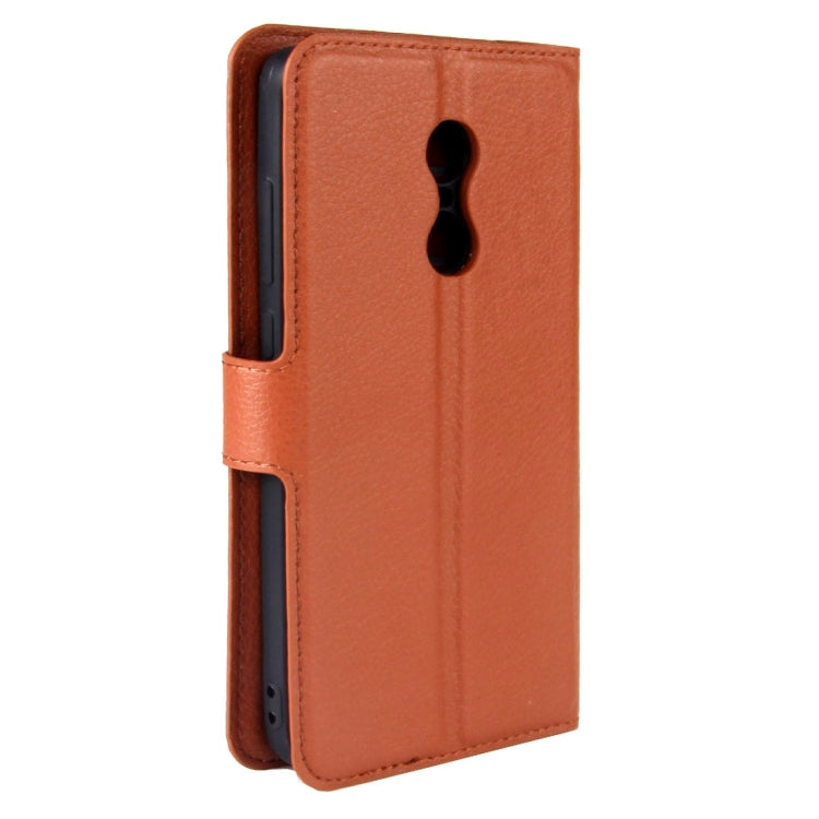 For Xiaomi Redmi Note 4X Litchi Texture Horizontal Flip Leather Case with Magnetic Buckle & Holder & Card Slots & Wallet