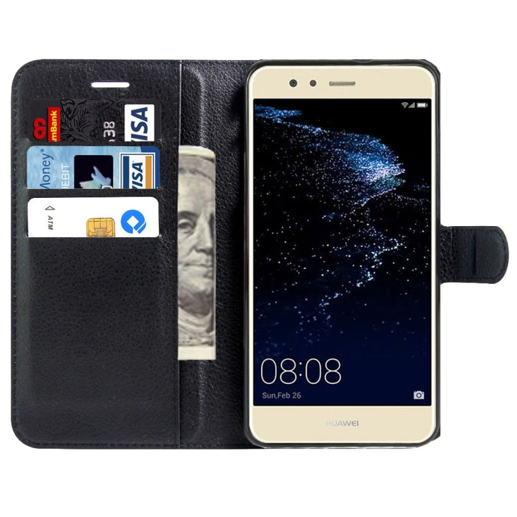 For Huawei P10 Lite Litchi Texture Horizontal Flip Leather Case with Magnetic Buckle & Holder & Card Slots & Wallet