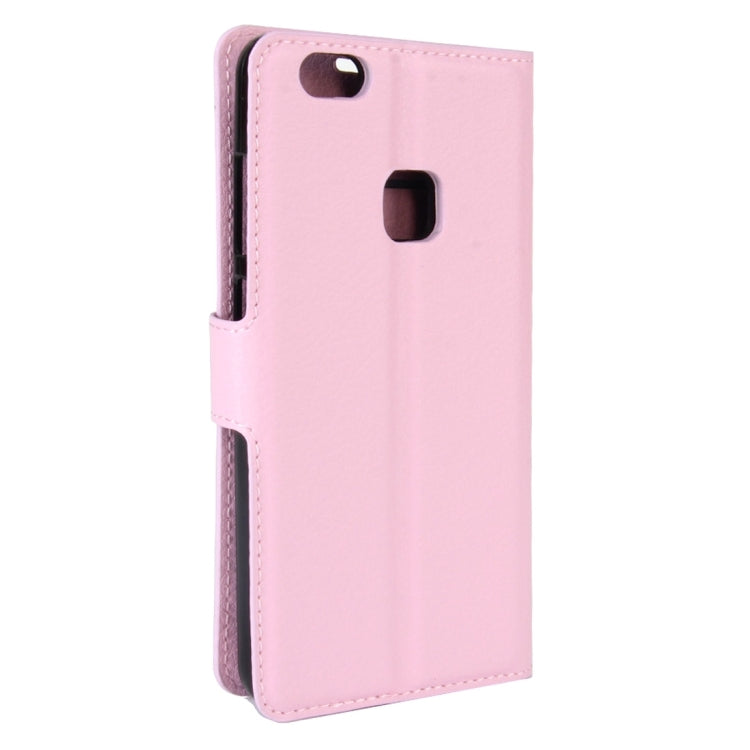 For Huawei P10 Lite Litchi Texture Horizontal Flip Leather Case with Magnetic Buckle & Holder & Card Slots & Wallet