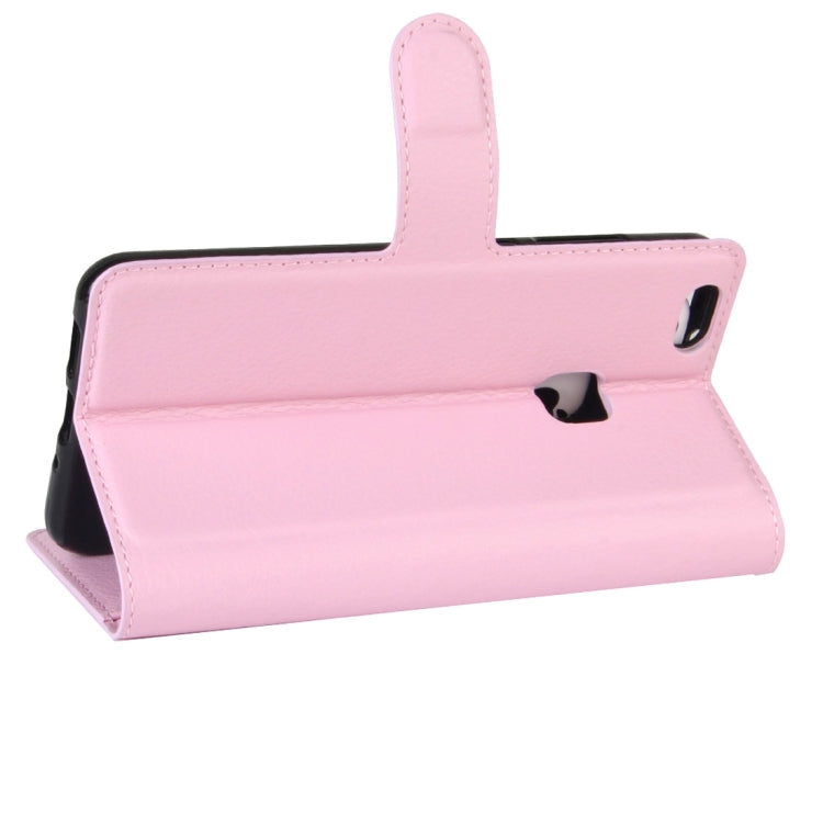 For Huawei P10 Lite Litchi Texture Horizontal Flip Leather Case with Magnetic Buckle & Holder & Card Slots & Wallet