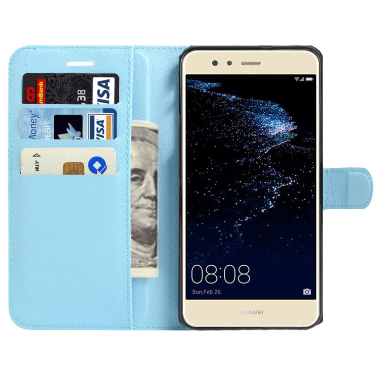 For Huawei P10 Lite Litchi Texture Horizontal Flip Leather Case with Magnetic Buckle & Holder & Card Slots & Wallet