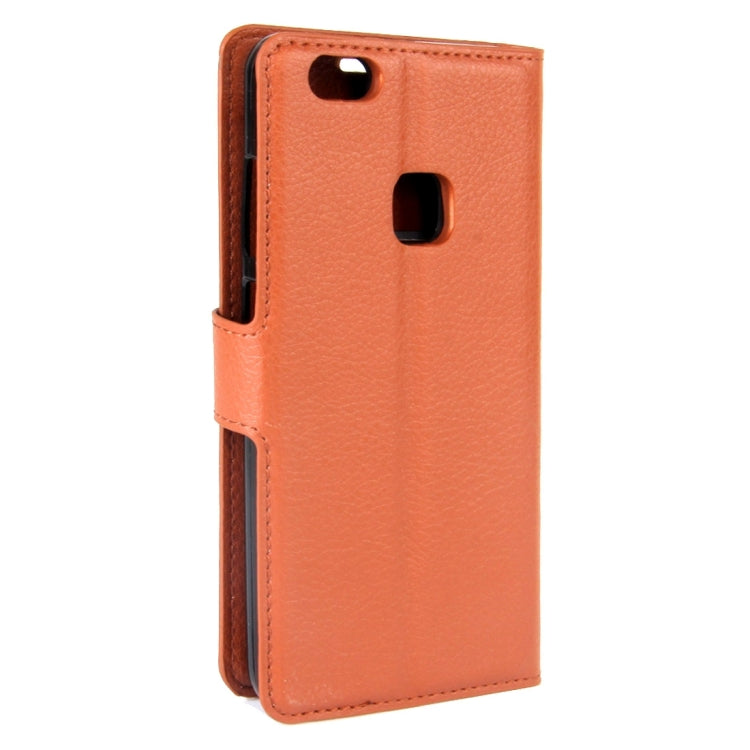 For Huawei P10 Lite Litchi Texture Horizontal Flip Leather Case with Magnetic Buckle & Holder & Card Slots & Wallet