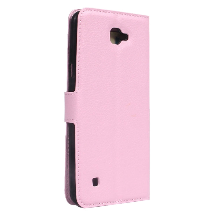 For LG X Max & X5 Litchi Texture Horizontal Flip Leather Case with Magnetic Buckle & Holder & Card Slots & Wallet