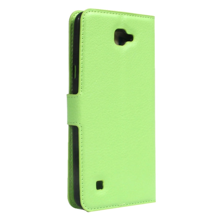 For LG X Max & X5 Litchi Texture Horizontal Flip Leather Case with Magnetic Buckle & Holder & Card Slots & Wallet