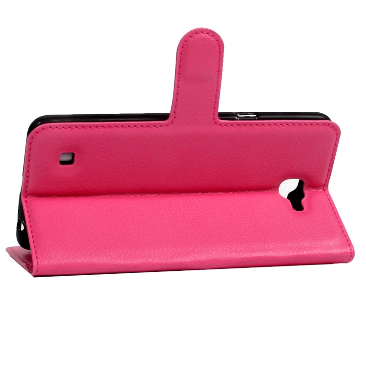 For LG X Max & X5 Litchi Texture Horizontal Flip Leather Case with Magnetic Buckle & Holder & Card Slots & Wallet