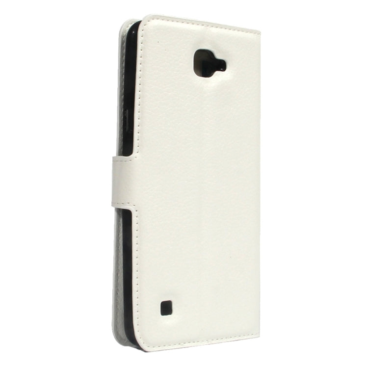 For LG X Max & X5 Litchi Texture Horizontal Flip Leather Case with Magnetic Buckle & Holder & Card Slots & Wallet