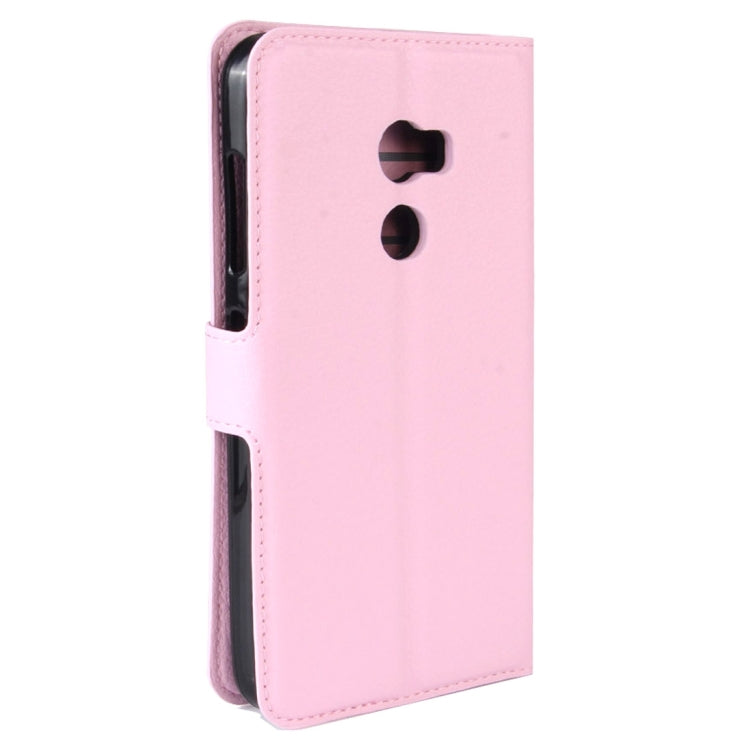 For HTC One X10 Litchi Texture Horizontal Flip Leather Case with Magnetic Buckle & Holder & Card Slots & Wallet