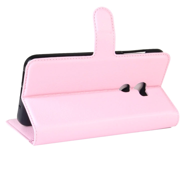 For HTC One X10 Litchi Texture Horizontal Flip Leather Case with Magnetic Buckle & Holder & Card Slots & Wallet