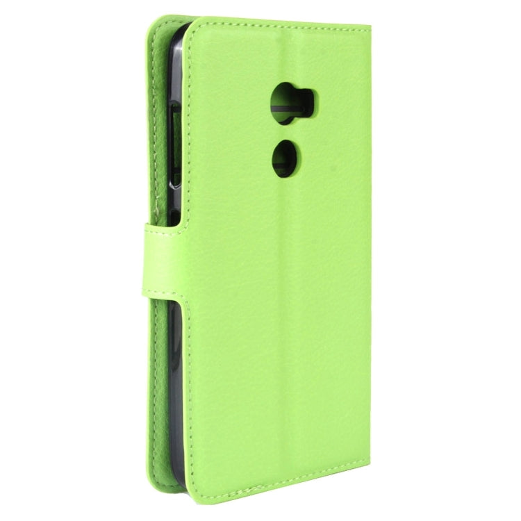 For HTC One X10 Litchi Texture Horizontal Flip Leather Case with Magnetic Buckle & Holder & Card Slots & Wallet