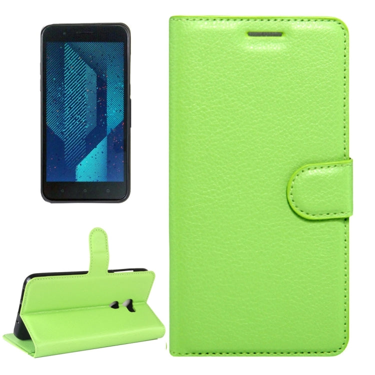 For HTC One X10 Litchi Texture Horizontal Flip Leather Case with Magnetic Buckle & Holder & Card Slots & Wallet