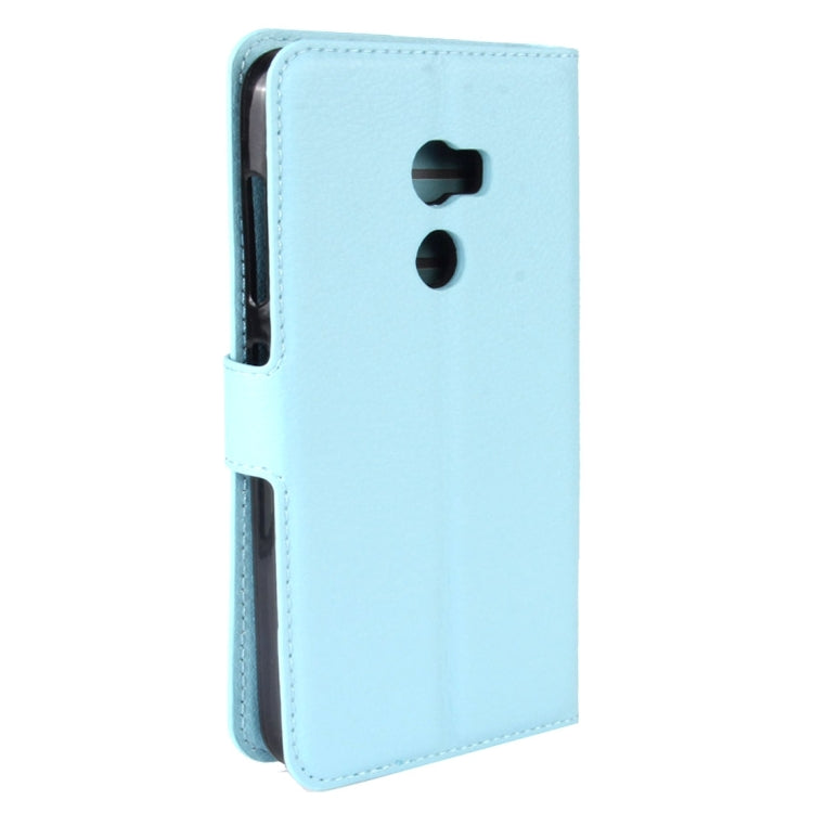 For HTC One X10 Litchi Texture Horizontal Flip Leather Case with Magnetic Buckle & Holder & Card Slots & Wallet