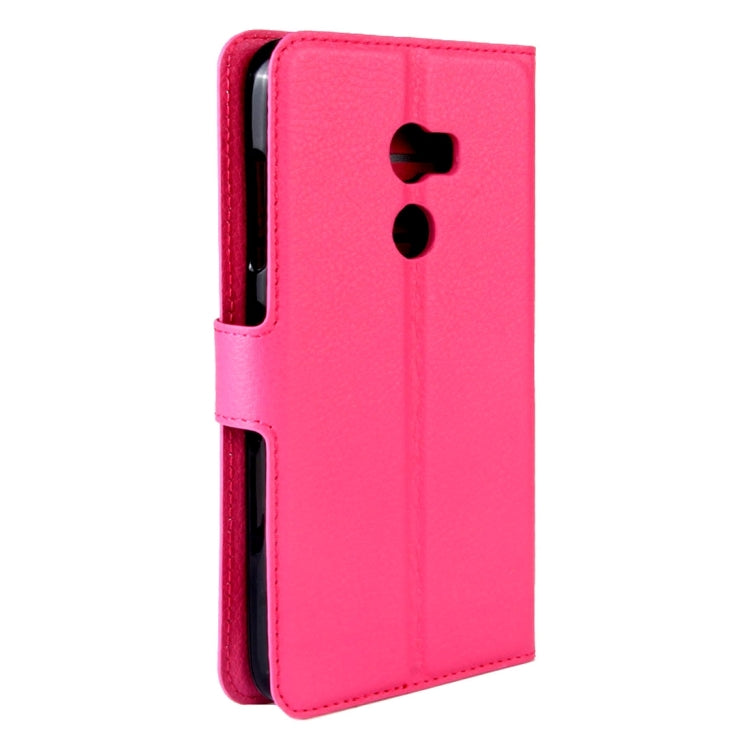 For HTC One X10 Litchi Texture Horizontal Flip Leather Case with Magnetic Buckle & Holder & Card Slots & Wallet